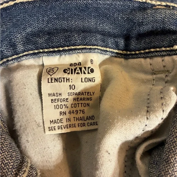 VTG Gitano Classic Blue High Rise Straight Leg Jeans 26” waist - Picture 2 of 7
